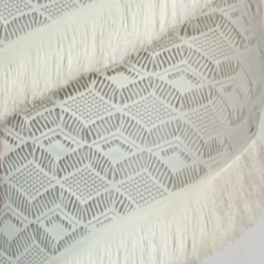 Patbo Crochet Strapless Fringe Trim Maxi Dress - Picture 8 of 14